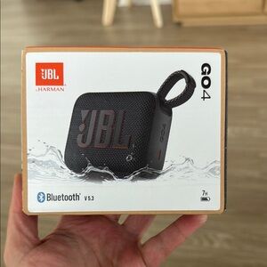 JBL GO 4 Bluetooth Speaker - Black - Brand New